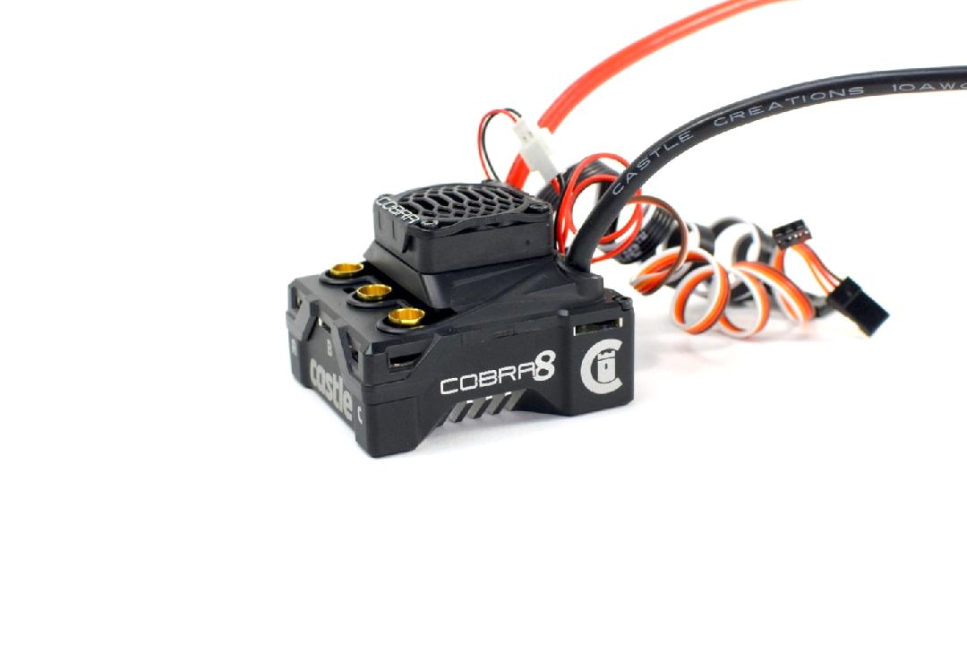 Castle Creations Cobra 8 ESC, 25.2V ESC - Click Image to Close