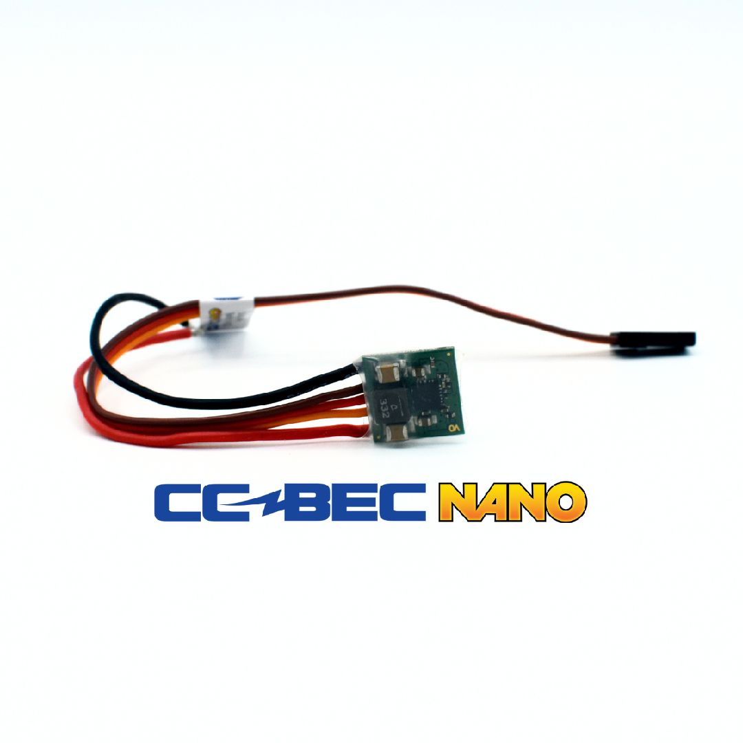 Castle Creations CC BEC Nano, 6A Output, 4S (16.8Volts) - Click Image to Close