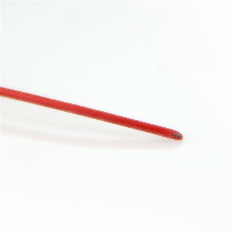 Castle Wire, 60", 24 AWG, Red