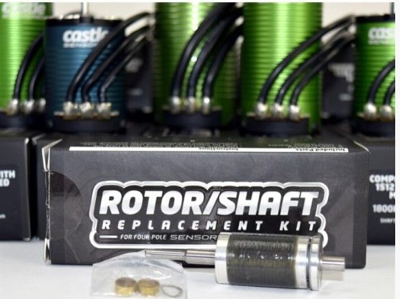 Castle Rotor / Shaft Replacement Kit 1412-3200 5mm