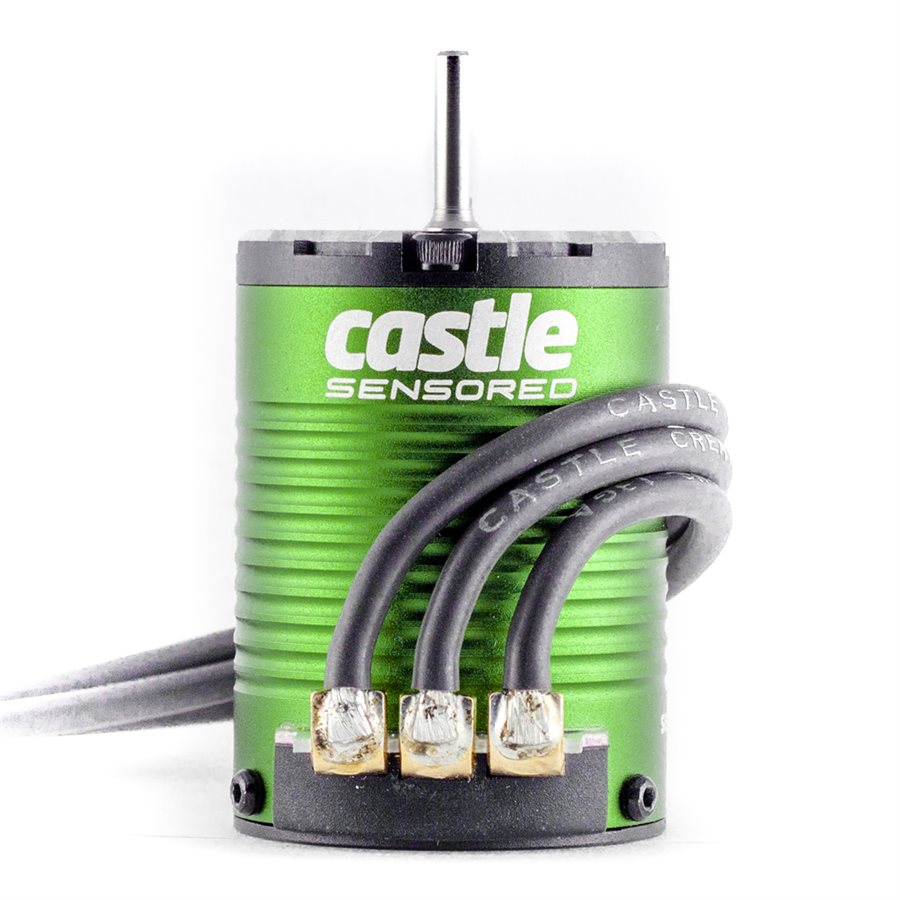 Castle 4-Pole Sensored Brushless Motor 1406-4600KV - Click Image to Close