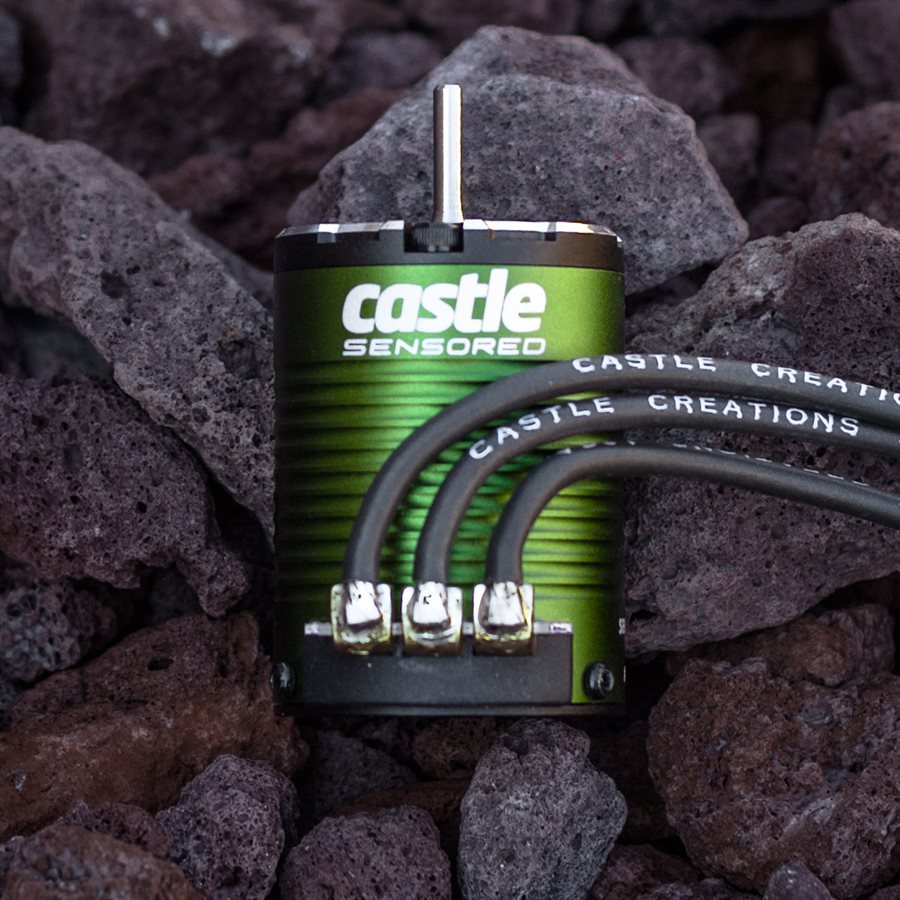 Castle 4-Pole Sensored Brushless Motor 1406-4600KV - Click Image to Close