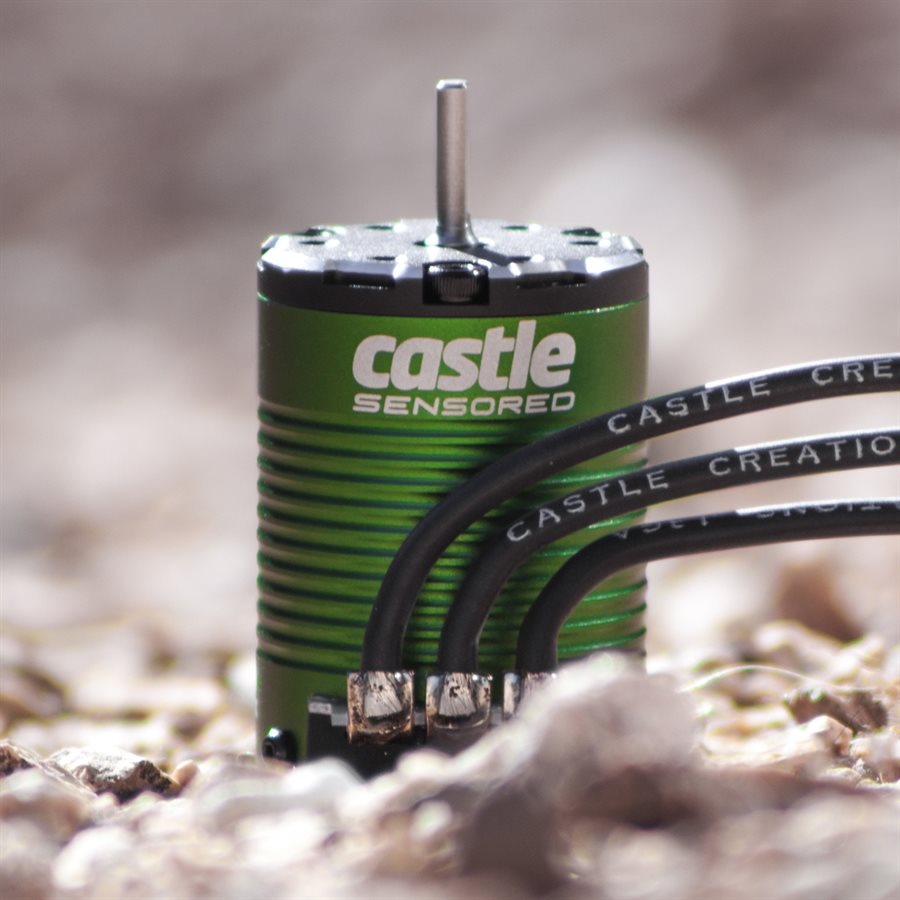 Castle 4-Pole Sensored Brushless Motor 1406-5700KV