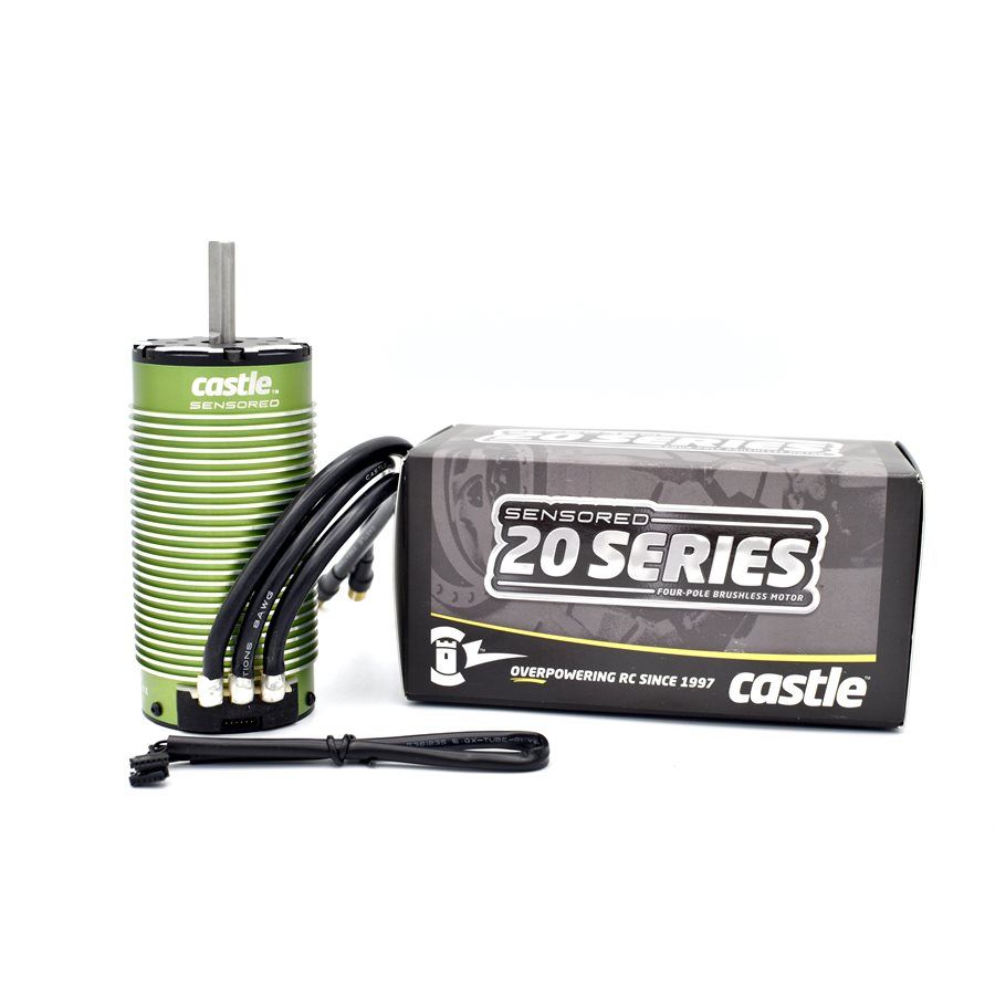 Castle 2028 1/5 Scale 4-Pole Sensored Brushless Motor (800kV) - Click Image to Close