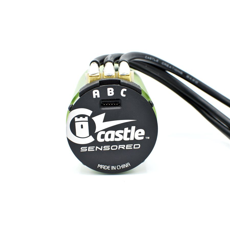 Castle 2028 1/5 Scale 4-Pole Sensored Brushless Motor (800kV) - Click Image to Close