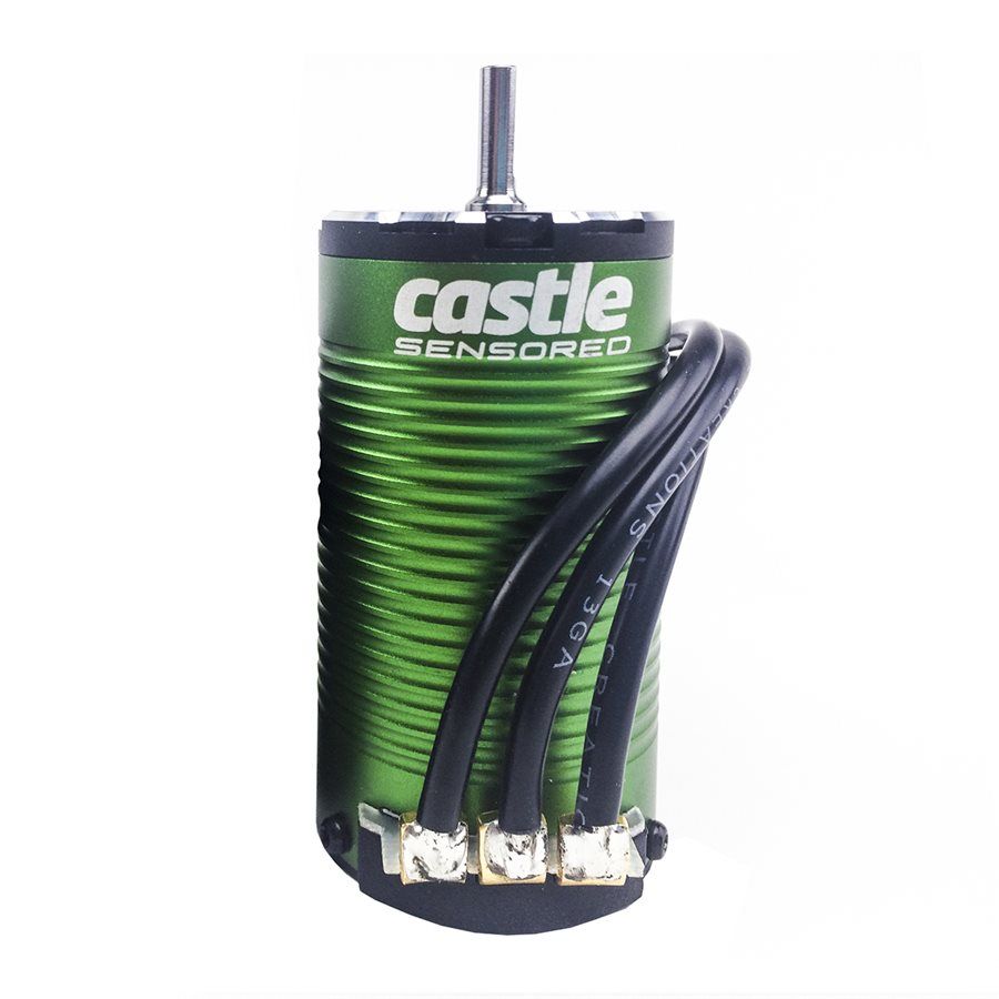 Castle 4-Pole Sensored Brushless Motor 1415-2400KV (5mm) - Click Image to Close