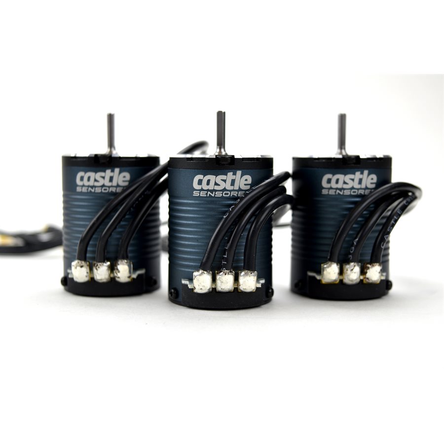 Castle Creations Motor, 4-Pole Sensored Brushless, 1406-3800KV