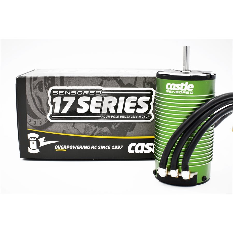 Castle 1717-1650KV Four-Pole Brushless Sensored Motor - Click Image to Close