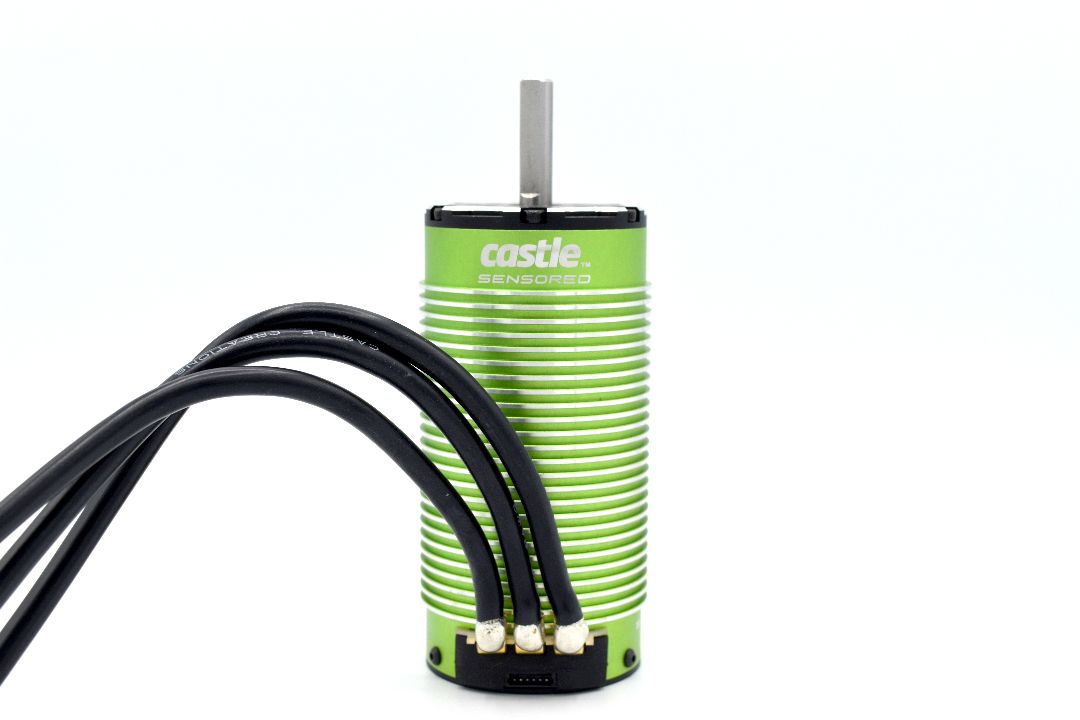 Castle Motor, 4-Pole Sensored Brushless, 2028-1700KV - Click Image to Close