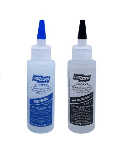 CECCORP C-Poxy 5, 5 min Epoxy Glue Kit (8.5 oz)