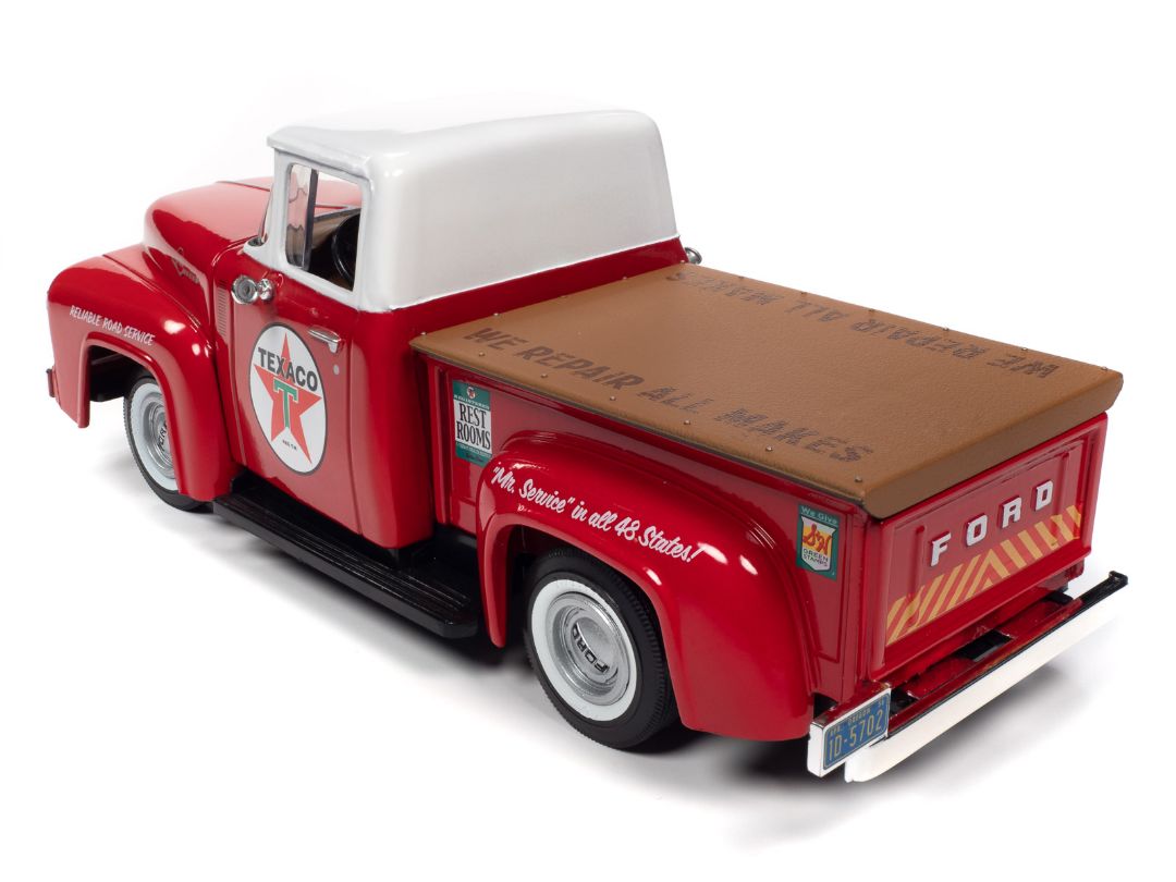 Auto World 1/24 Texaco 1956 F100 Service Station Shop Truck #39