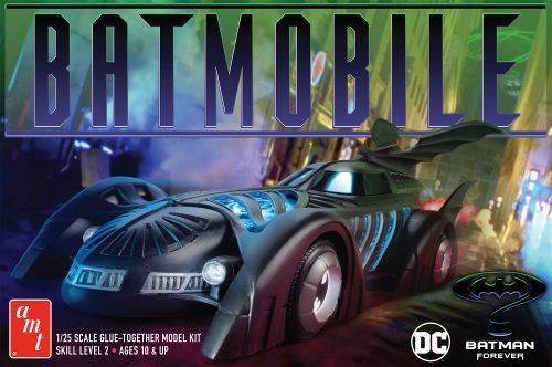 Damaged Box - AMT Batman Forever Batmobile 1/25 Model Kit