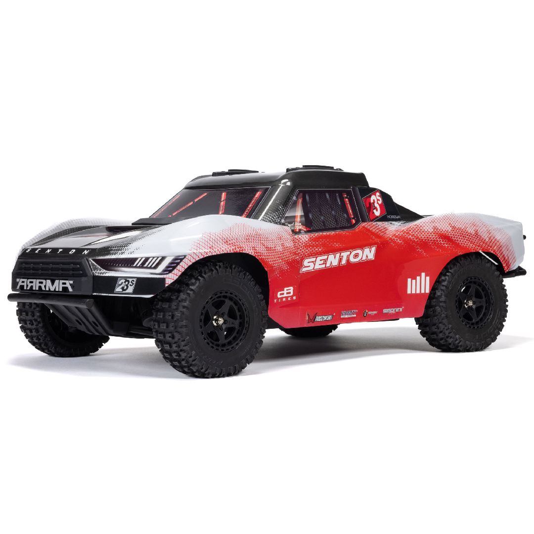 DBOX-Arrma 1/10 SENTON BLX 4x4 Short Course RTR - Red