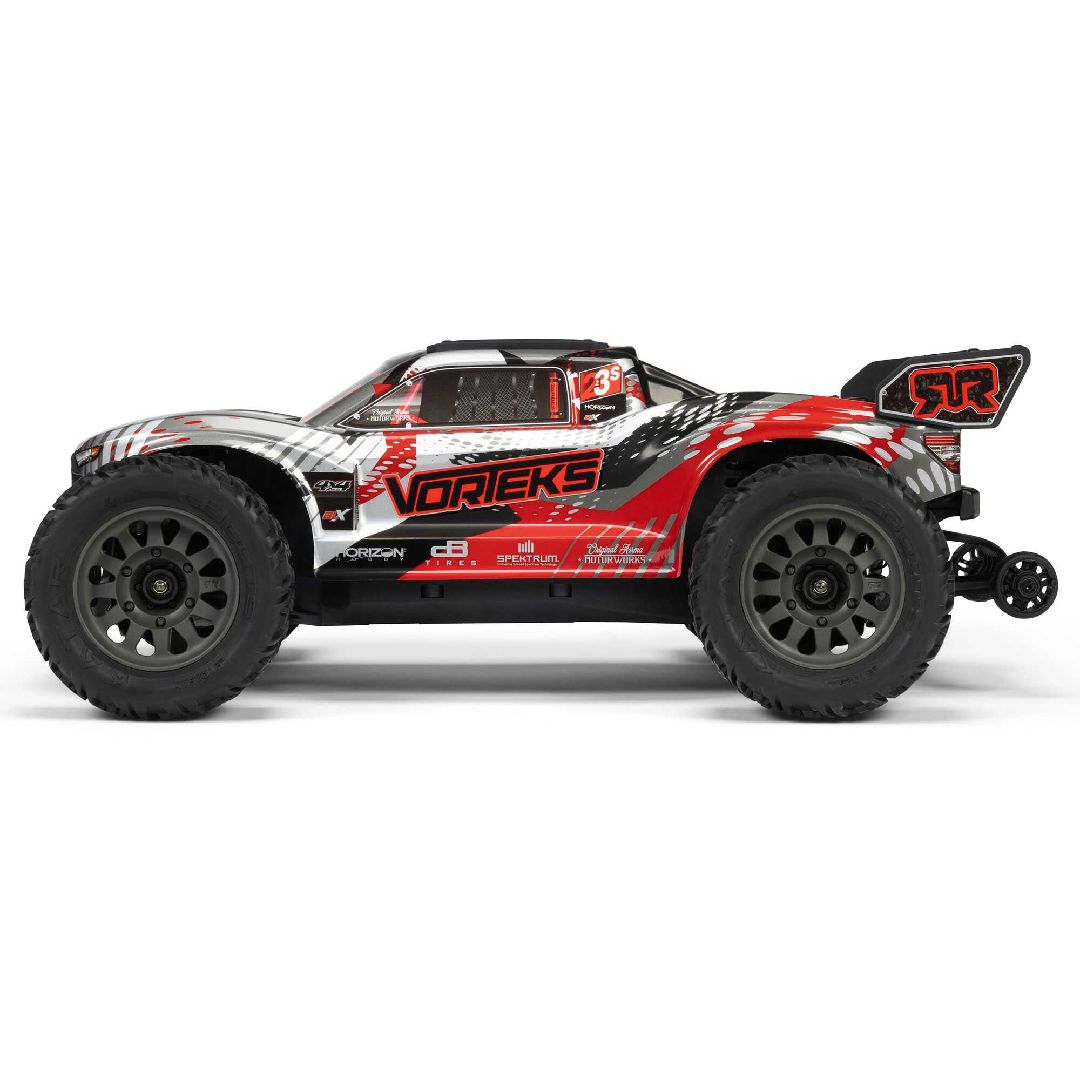 DBOX - Arrma 1/10 VORTEKS BLX 4x4 Stadium Truck RTR - Red