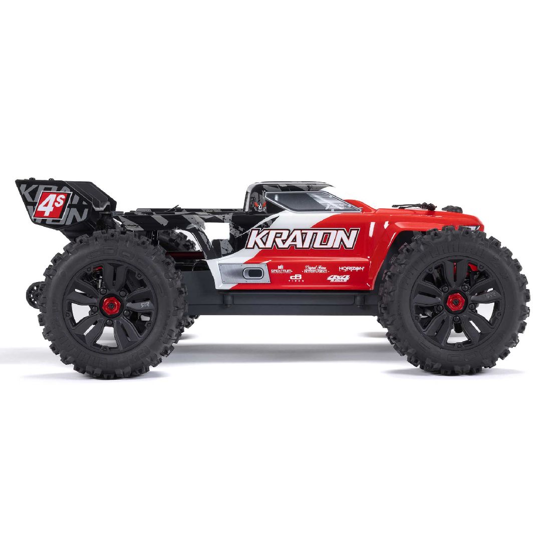 DBOX - Arrma 1/10 KRATON BL-4S 4x4 Speed Monster RTR - Red