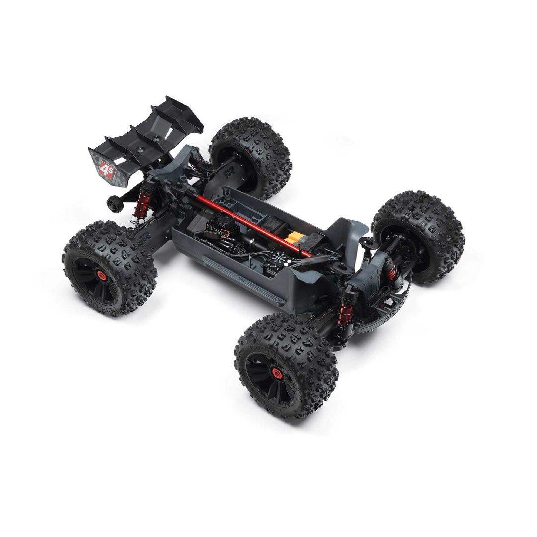 DBOX - Arrma 1/10 KRATON BL-4S 4x4 Speed Monster RTR - Red