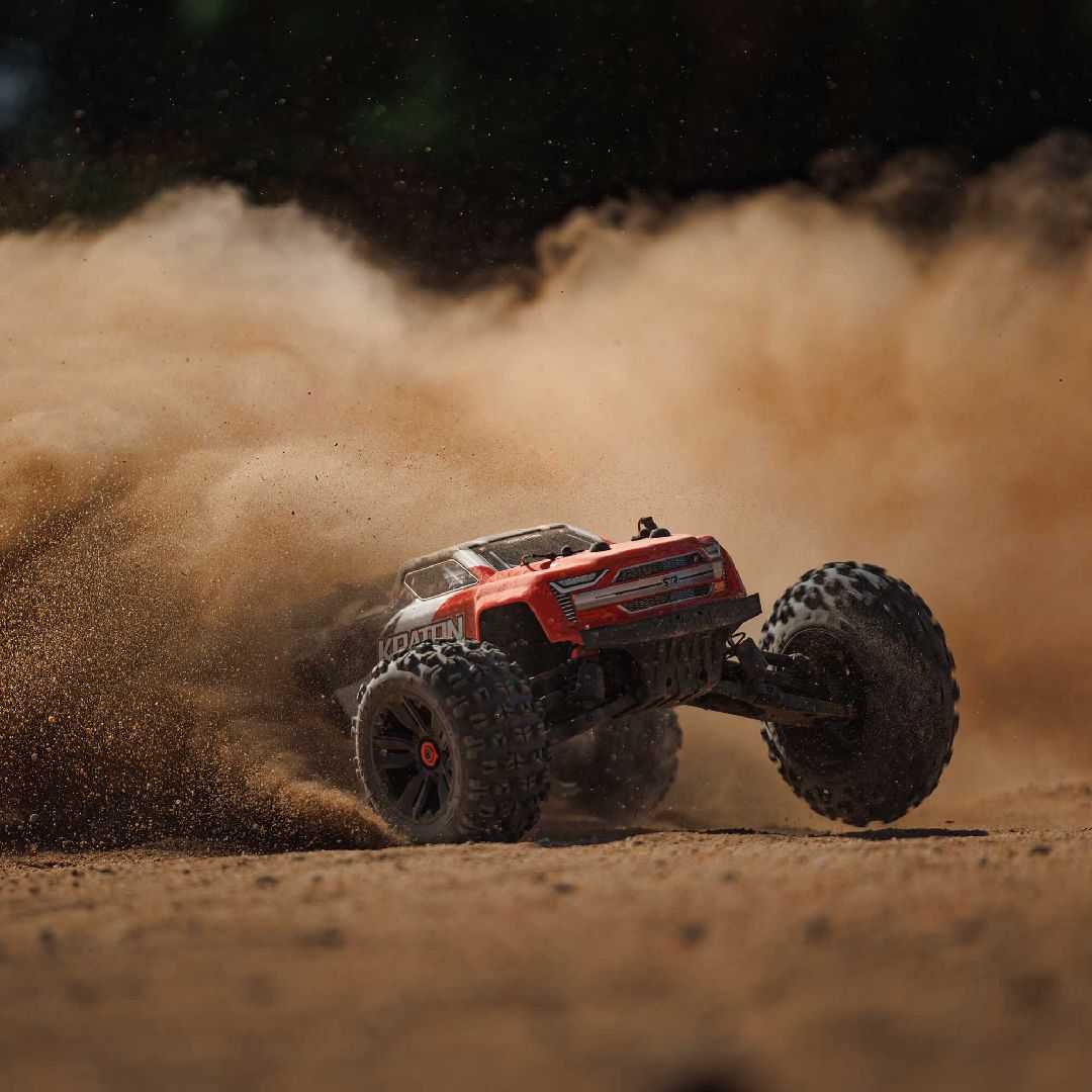 DBOX - Arrma 1/10 KRATON BL-4S 4x4 Speed Monster RTR - Red