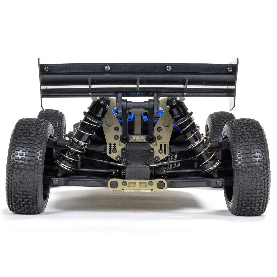 DBOX - Arrma 1/8 TLR Tuned TYPHON BL-6S 4x4 Buggy RTR - Red/Blue