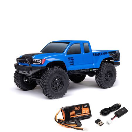 DBOX-Axial 1/24 SCX24 Base Camp 4x4 RTR - Blue