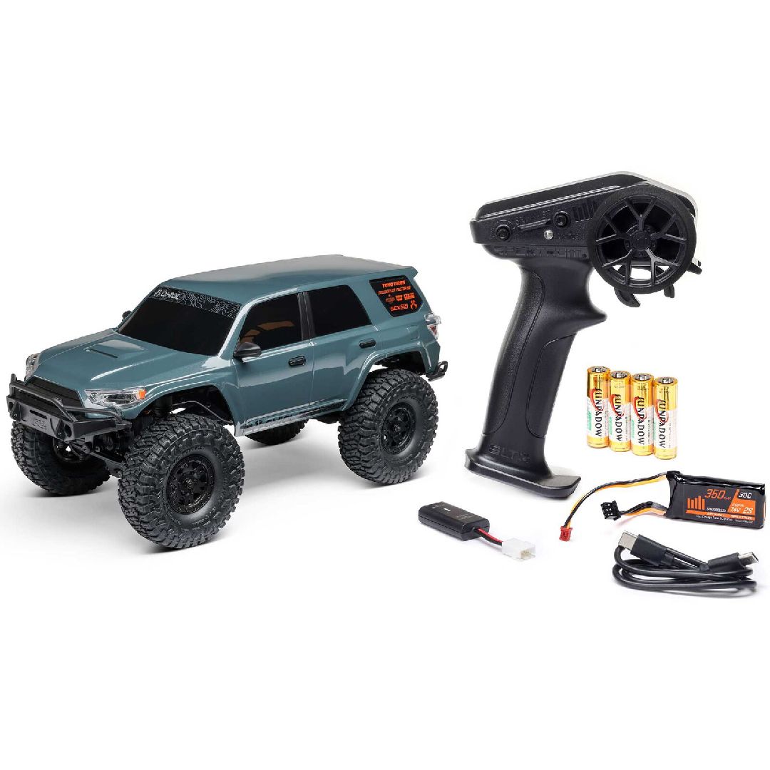 DBOX - Axial 1/24 SCX24 Toyota 4Runner 4x4 RTR (B&C Incl) - Grey