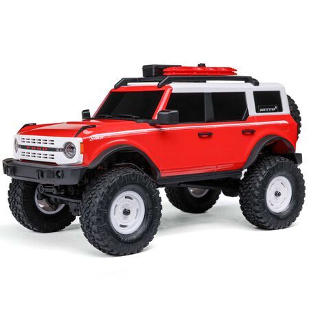 DBOX-Axial 1/24 SCX24 Ford Bronco Heritage Edition 4x4 RTR - Red