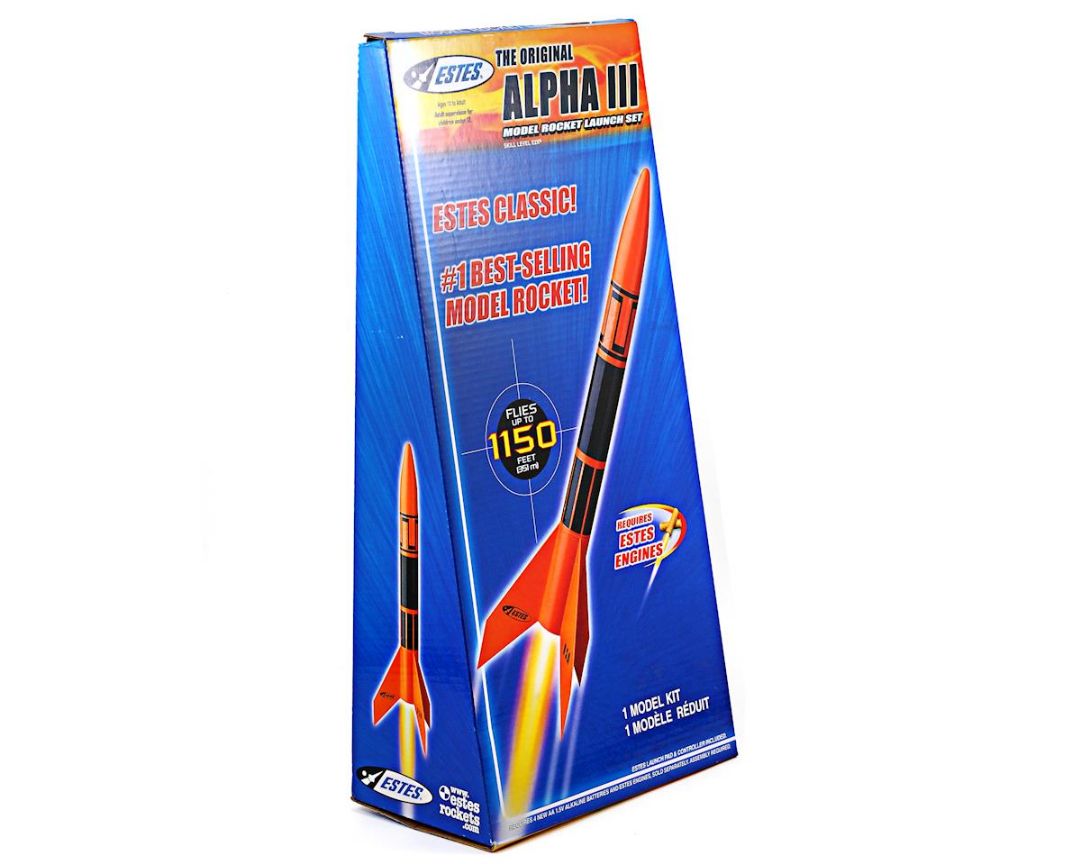 Damaged Box - Estes Rockets Alpha III (English Only) - Beginner