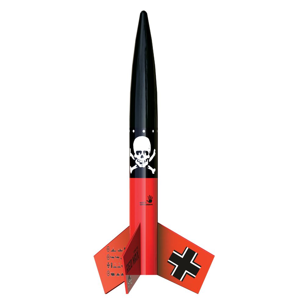 DBOX - Estes Rockets Der Big Red Max (English Only) - Advanced