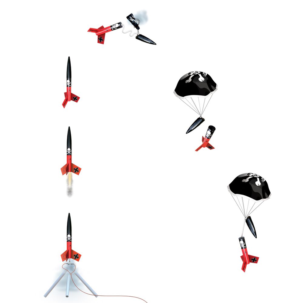DBOX - Estes Rockets Der Big Red Max (English Only) - Advanced