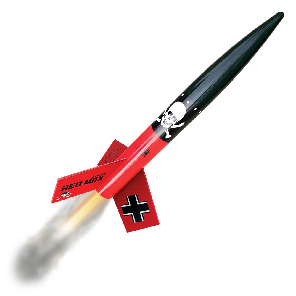 DBOX - Estes Rockets Der Big Red Max (English Only) - Advanced
