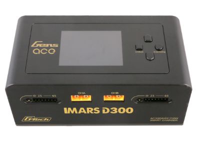 DBOX - Gens Ace IMARS D300 G-Tech AC/DC 15A x 2 Battery Charger