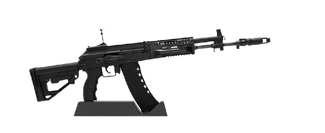 DBOX-GoatGuns AK12 Metal Diecast Model Assembly Kit - Flat Black