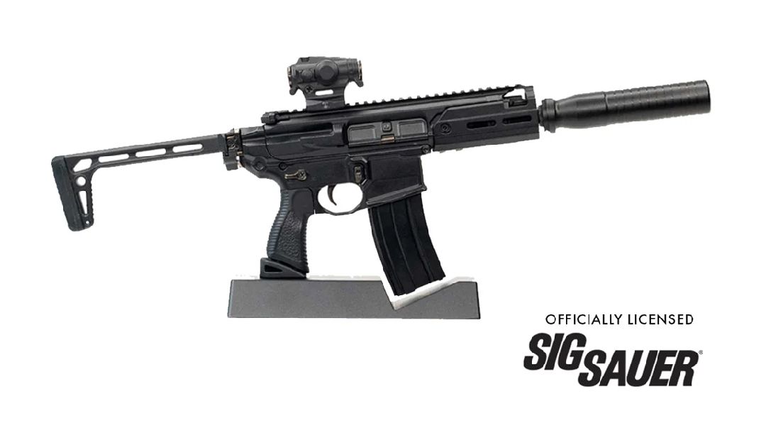 DBOX-GoatGuns SIG SAUER MCX Metal Diecast Model Kit - Black