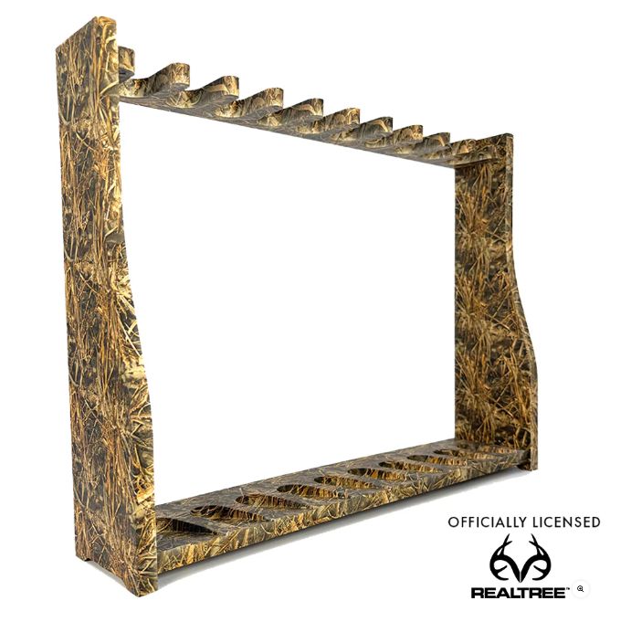DBOX-GoatGuns 1/3 Scale Gun Rack. Holds 10 GoatGuns -Camo