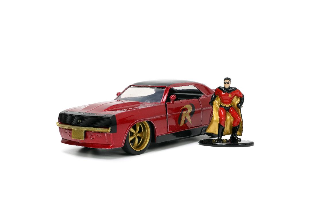 Damaged Box - Jada 1/32 Hollywood Rides 1969 Chev Camaro w/Robin