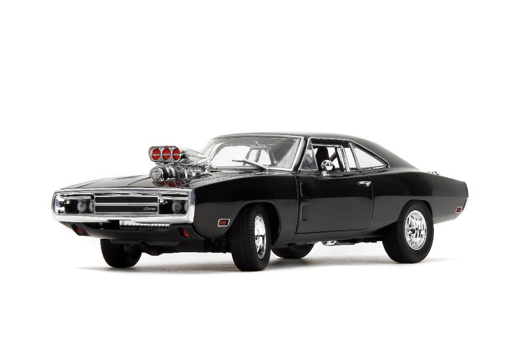 Damaged Box - Jada 1/24 "F&F" TrueSpec 1970 Charger RT -Black
