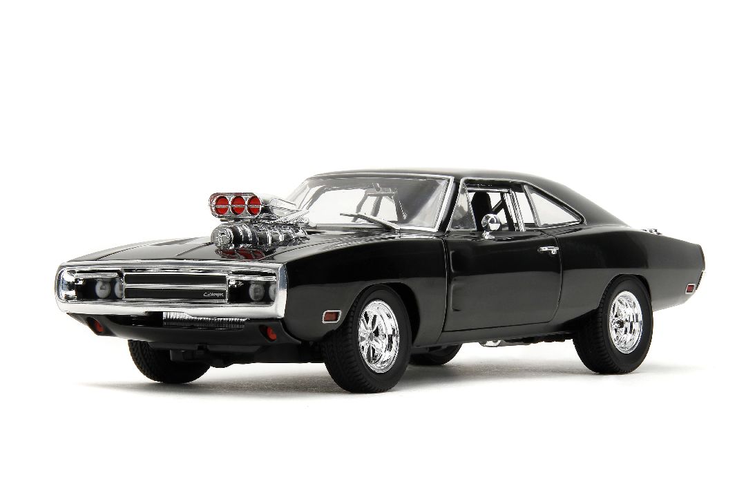 Damaged Box - Jada 1/24 "F&F" TrueSpec 1970 Charger RT -Black