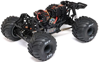 DBOX - Losi 1/18 Mini LMT Zombie RTR - B&C Included - Red