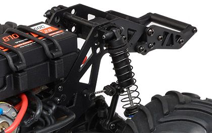 DBOX - Losi 1/18 Mini LMT Zombie RTR - B&C Included - Red