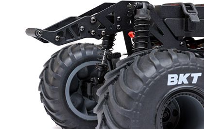 DBOX - Losi 1/18 Mini LMT Zombie RTR - B&C Included - Red