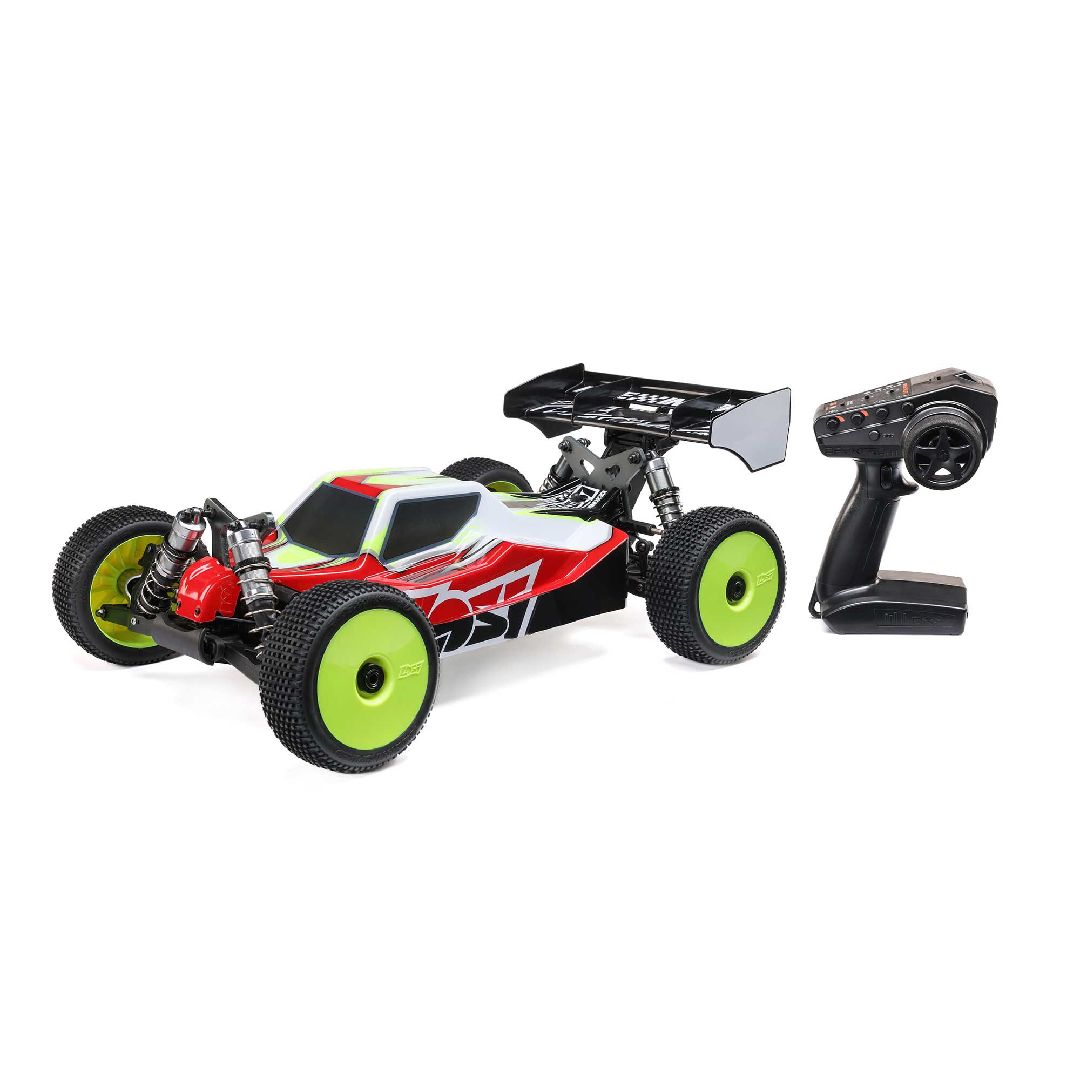 DBOX - Losi 1/8 8IGHT-XE Race Buggy Brushless 4X4 RTR - Clear