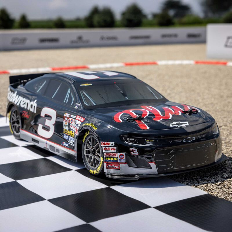 DBOX - Losi 1/12 NASCAR RCR No. 3 GM Goodwrench ZL1 - Black