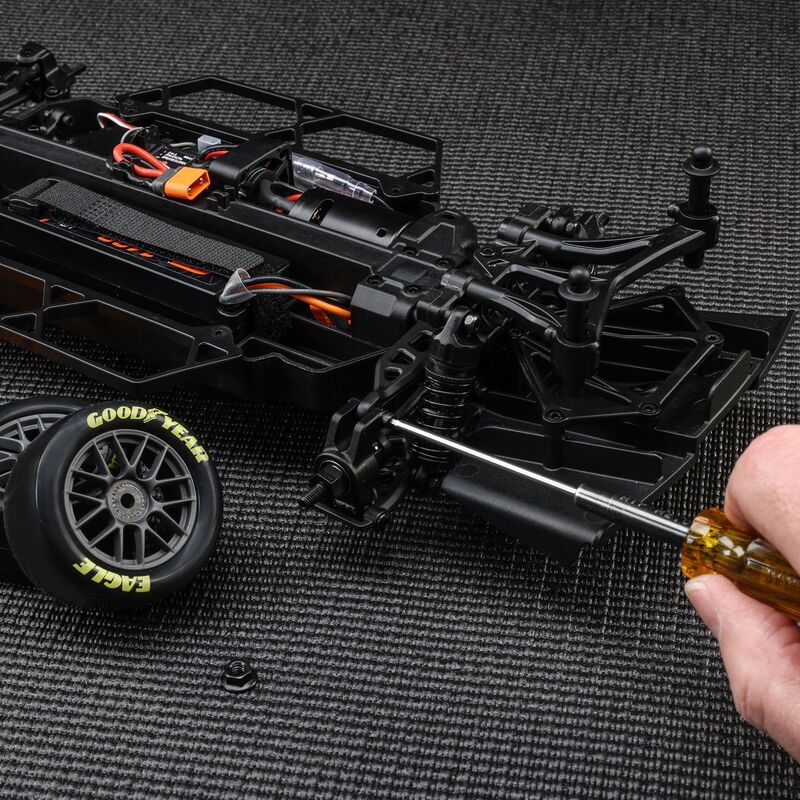 DBOX - Losi 1/12 NASCAR RCR No. 3 GM Goodwrench ZL1 - Black