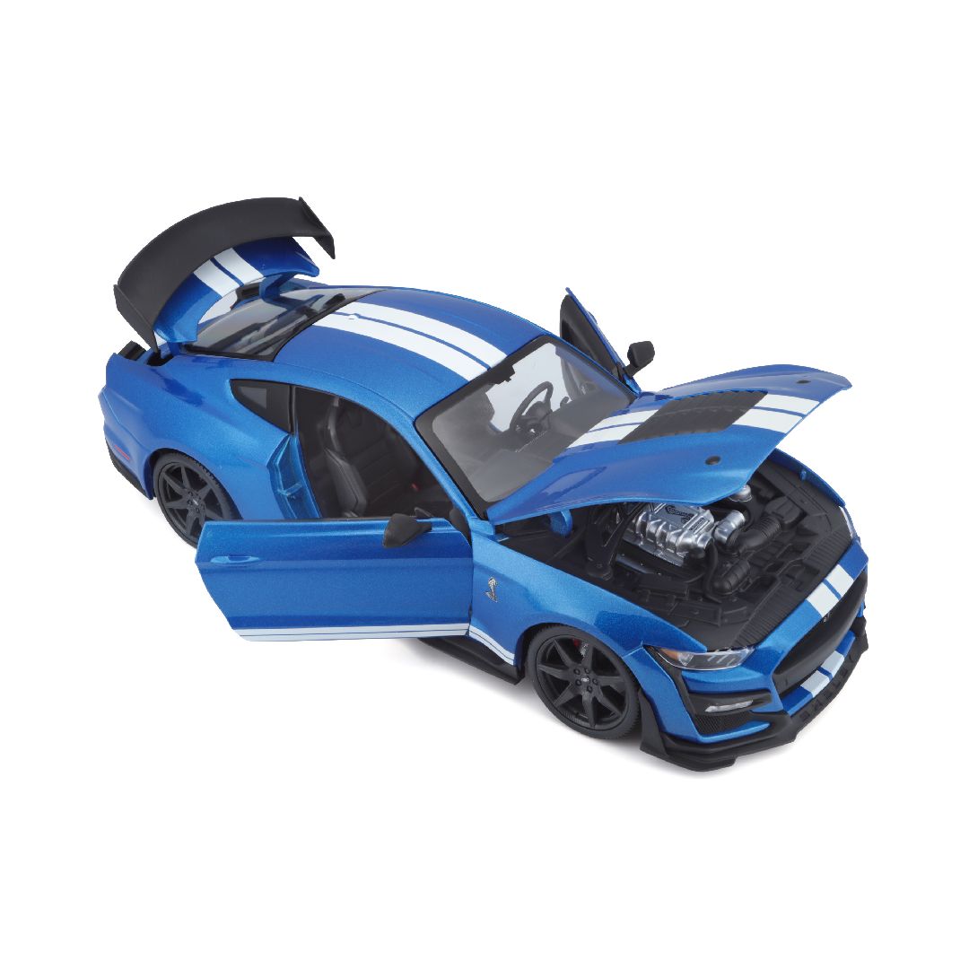 Damaged Box - Maisto 1/18 SE 2020 Shelby GT500 (CFTP) (Blue)