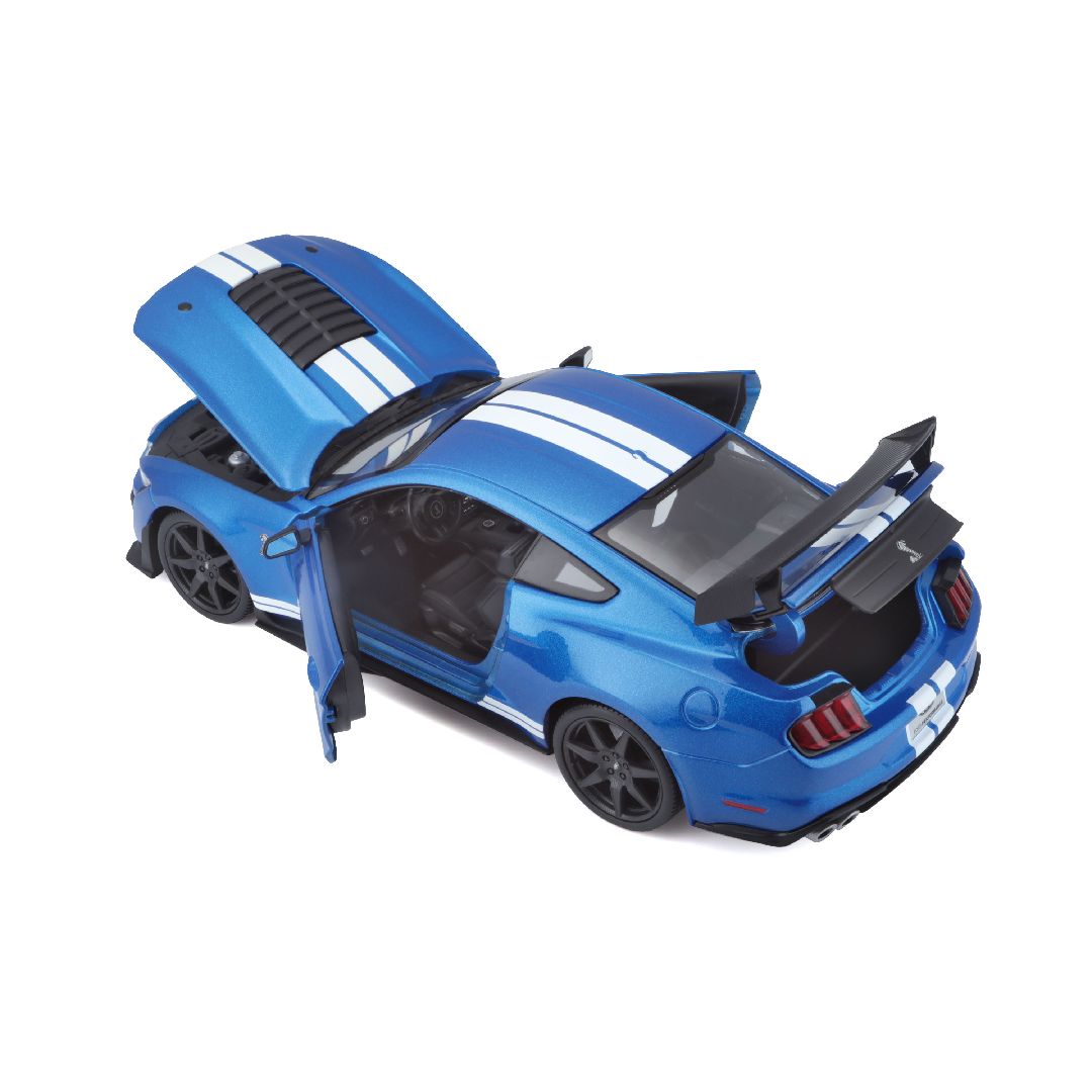 Damaged Box - Maisto 1/18 SE 2020 Shelby GT500 (CFTP) (Blue)