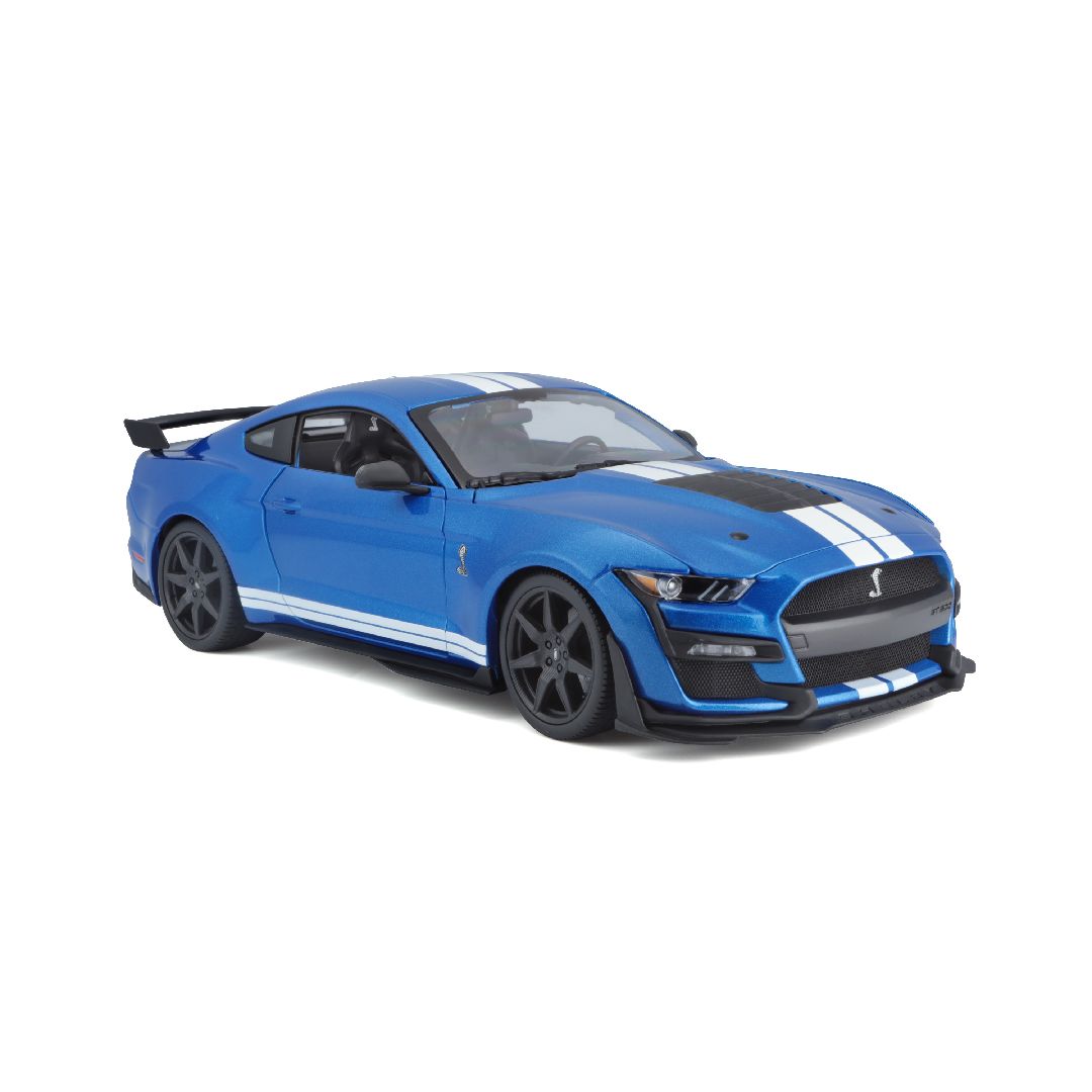 Damaged Box - Maisto 1/18 SE 2020 Shelby GT500 (CFTP) (Blue)