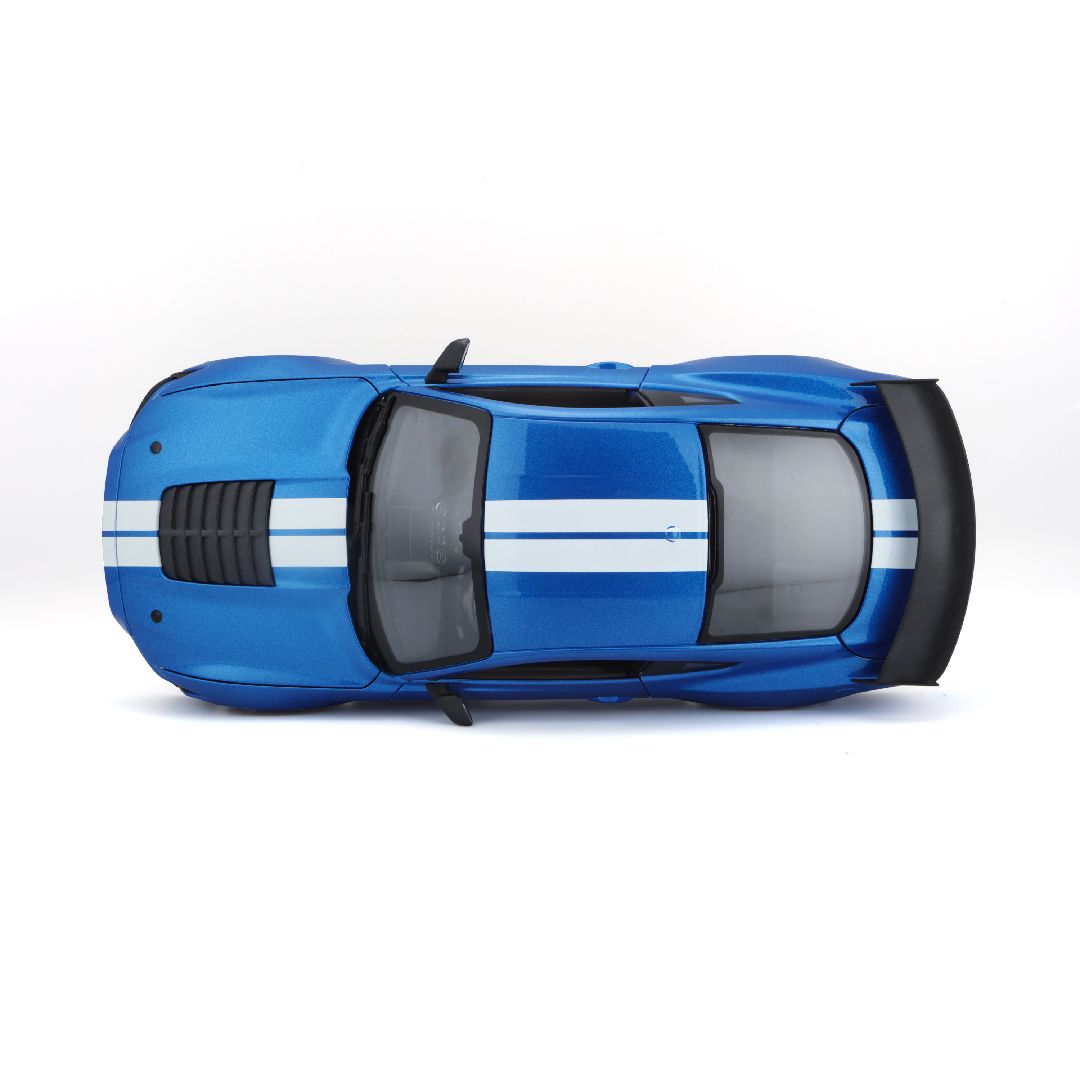 Damaged Box - Maisto 1/18 SE 2020 Shelby GT500 (CFTP) (Blue)