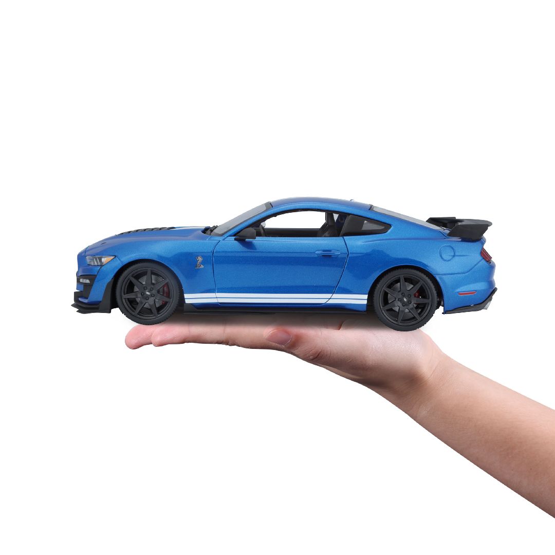 Damaged Box - Maisto 1/18 SE 2020 Shelby GT500 (CFTP) (Blue)