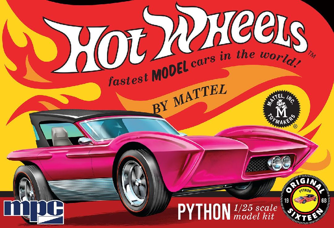 DBOX-MPC 1/25 'Hot Wheels Python Model Kit (Level 2)