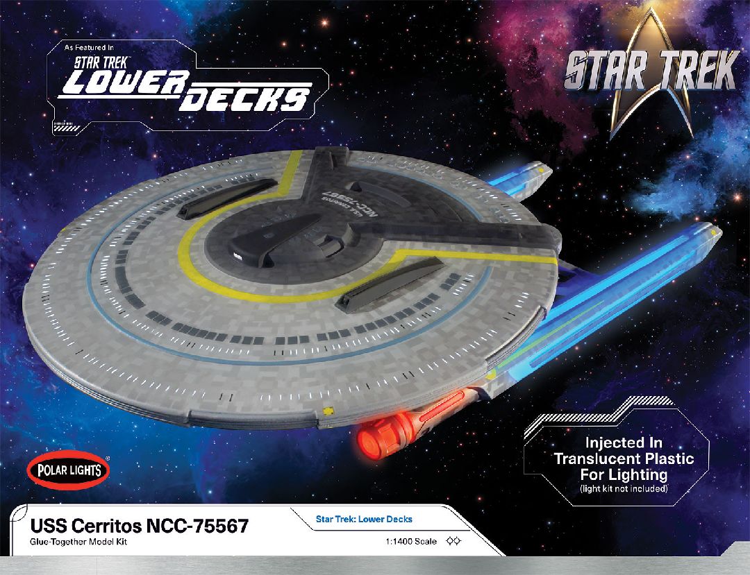 DBOX - MPC Star Trek Lower Decks U.S.S. Cerritos Kit (Level 2)