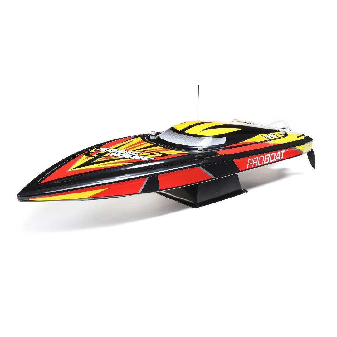 DBOX-Pro Boat Sonicwake V2 36, Brushless RTR - Black